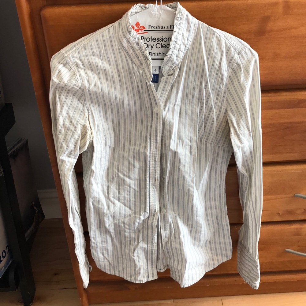 American Eagle tunic button down shirt